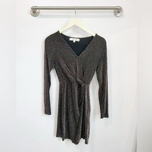 ROW A Black and metallic dress